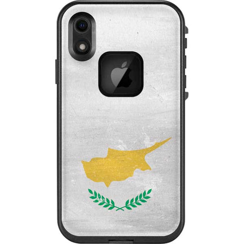 Cyprus Flag Distressed LifeProof Fre iPhone Skin